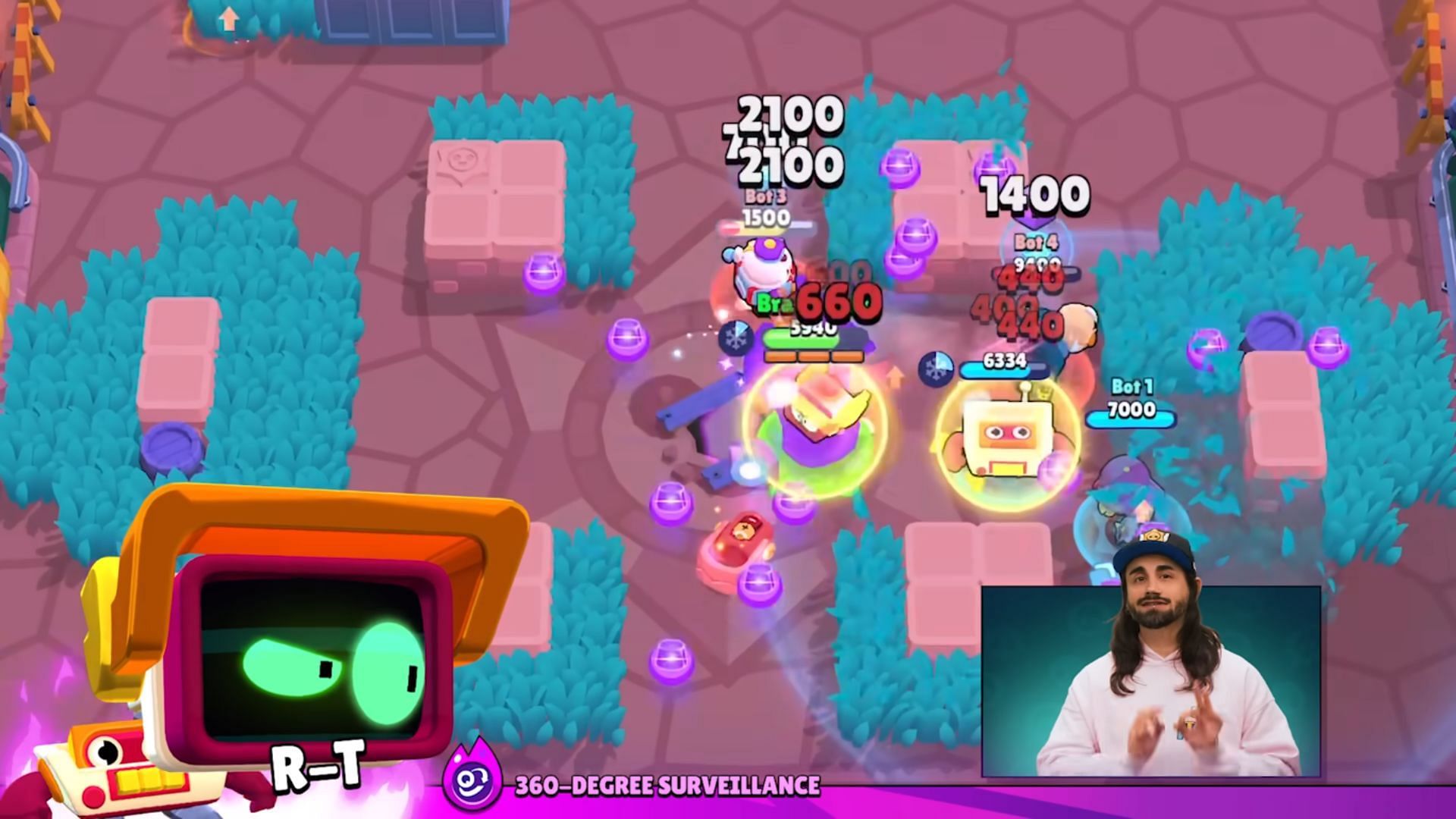 R-T using his Hypercharge (Image via Supercell)